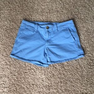 America Eagle Light Blue Jean Shorts